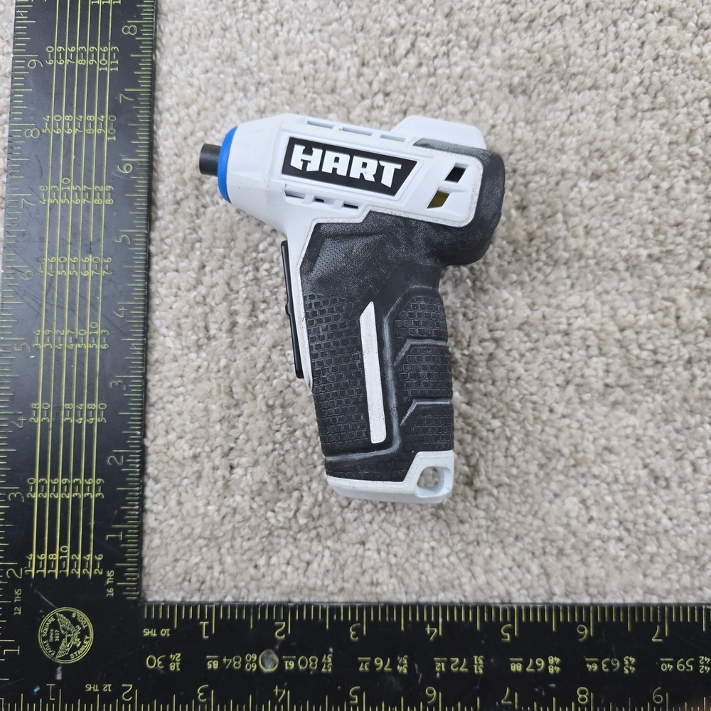 HART HFSD02 4V Cordless Rechargeable Screwdriver Tested Working No Charger
